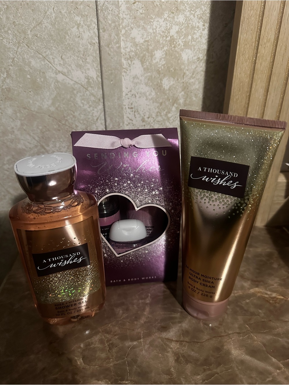 Bath & Body Works A Thousand Wishes 5 Piece Gift Bundle - NWT